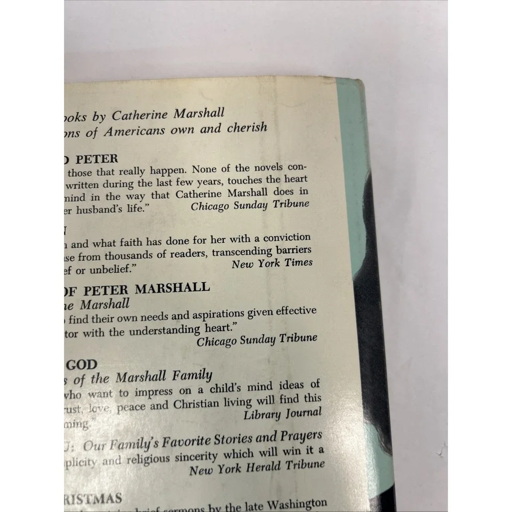 Beyond Our Selves Catherine Marshall 1961 HC DJ Christian Faith Memoir
